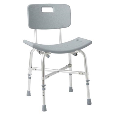 ProBasics Bariatric Bath Chair with Back, 550 lbs. Capacity