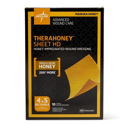 Medline TheraHoney Sheet HD Honey Wound Dressing