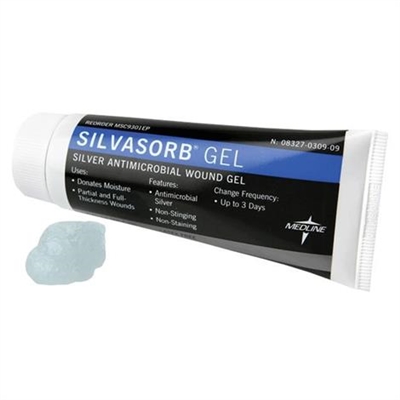 Medline SilvaSorb Silver Antimicrobial Wound Gel