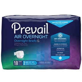 Prevail Air Overnight Stretchable Briefs - Ultimate Absorbency