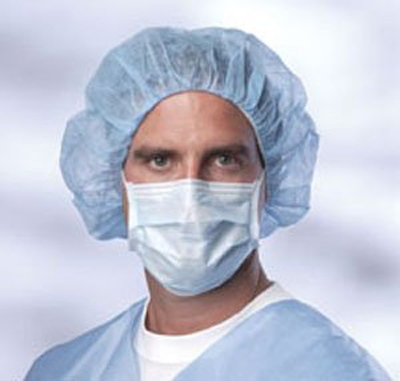 Medline Hypoallergenic Surgical Face Mask with Ties