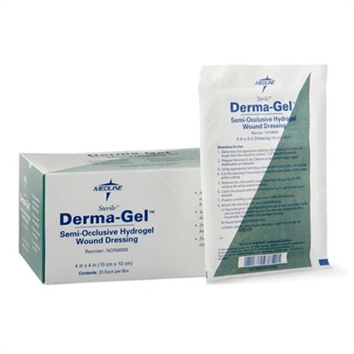 Medline Derma-Gel Hydrogel Sheets