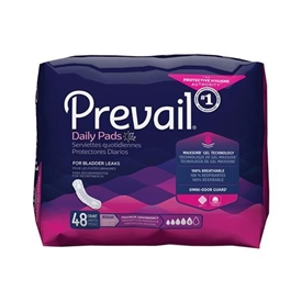 Prevail Bladder Control Pad - Maximum Absorbency