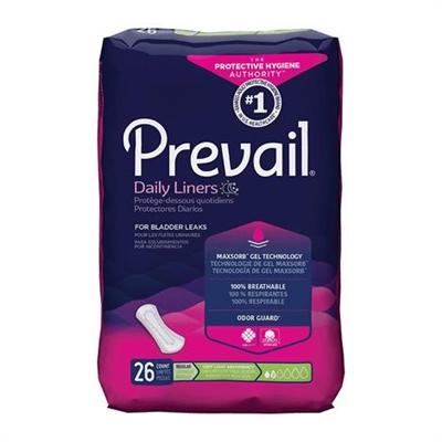 Prevail Bladder Control Pads - Light Absorbency