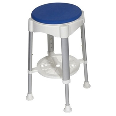 Drive Shower Stool with Padded Rotating Seat