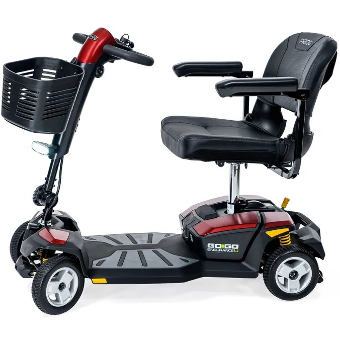 Pride Go Go LX Mobility Scooter with CTS Suspension 3 wheel