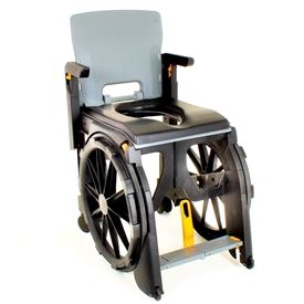 Shower Buddy - ShowerTravel Folding WheelAble Bathing Chair & Commode