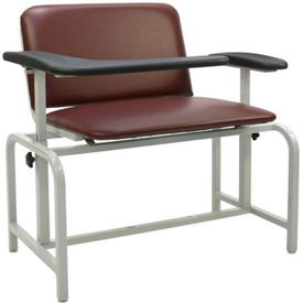 Winco 2575XL Padded Blood Drawing Chair