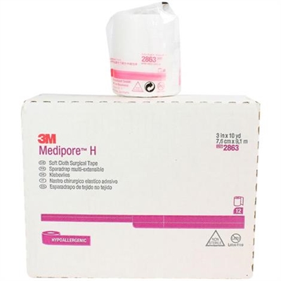 MEDIPORE H Soft Cloth Medical Tape by 3M