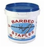 Staple Barbed Glv. 1.75"  8 GA (50# PAIL)