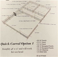 Quick Corral System--Option 1
