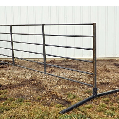 Panels EZ Corral Freestanding 20' - 6 Bar