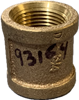 Brass 3/4 inch Coupling