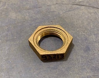 Brass 1Inch Locknut