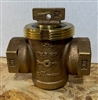 Brass 1.24 Inch Stop & Drain