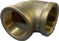 Brass 1.5inch 90Elbow