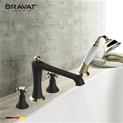 Bravat High Arc Spout Bathtub Faucet