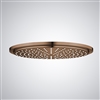 Fontana 16"Light  Oil Rubbed Bronze Round Color Changing LED Rain Shower Head
