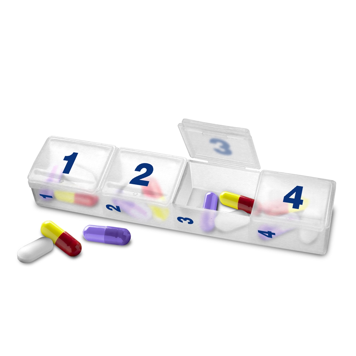 MedCenter Mini 31 Day Compact Monthly Pill Organizer