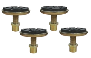 AMGO® Hydraulics 20803  Drop-in & Single Screw Rubber Pad Assembly - Set of 4