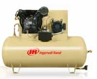 Ingersoll Rand 2545E10-V 10HP 2-Stage 120Gal Horizontal Air Compressor