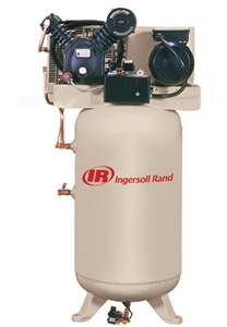 Ingersoll Rand 2545K10-V 10HP 2-Stage 120Gal Vertical Air Compressor