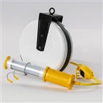 SafTLite™ by General Manufacturing 3613-4001 Stubby® II Work Light Reel w/40' Cord & Inline Tool Tap