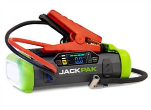 JackPak™ 5180050 ULTRA2500A 4-in-1, Jump Starter, Air Compressor, LED Flashlight, & Charger