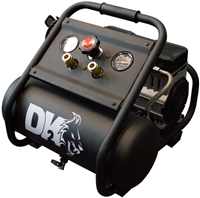 Detail K2 Inc (DK2) AC02G Twin Cylinder 1HP 2G Oil-Free Silent Air Compressor