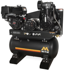 Mi-T-M AG2-SH13-30M 30-Gallon Two Stage Compressor/Generator