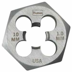 Irwin Hanson 14.0 mm - 2.00 mm, H.C.S. Hex Die 1-7/16" Across Flat - Bulk AHN-6952