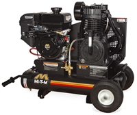 Mi-T-M AM2-PH09-08ME 8 Gallon Two Stage Gasoline Air Compressor w/Honda Engine & Electric Start