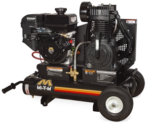 Mi-T-M AM2-PH09-08ME 8 Gallon Two Stage Gasoline Air Compressor w/Honda Engine & Electric Start