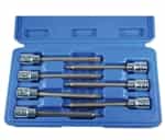 ATD Tools 3/8" Drive 7 Piece Extra Long Tamper-resistant Star Bit Socket Set ATD-13776