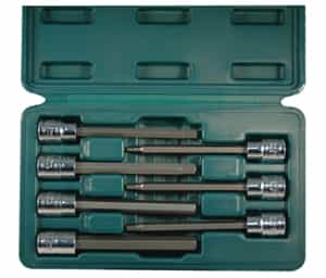 ATD Tools 7 Piece XL Sae Hex Bit Socket Set ATD-13787