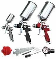 ATD Tools 6900 9 pc. HVLP Spray Gun Set -ATD-6900