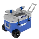 Cool Boss™ CL-50R Portable Air Cooler, 50QT Wheeled Ice-Chest, Bluetooth Player & Power Bank - 5150078