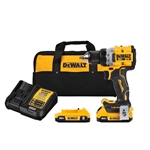 DeWalt DCD800D2 20V MAX* XR® Brushless Cordless 1/2" Drill/Driver Kit- DWT-DCD800D2