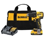 DeWalt DCD793D1 20V MAX Brushless Cordless 1/2" Drill/Driver Kit - DWTDCD793D1