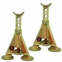 Esco Equipment 10472 Pair 5 Ton (Per) Axle Top Post Jack Stands - ESC10472