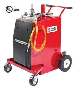 JohnDow Industries FC-P30A-UL PRO30 Plus 30 Gallon UL Listed Steel Gas Caddy w/Air Operated Pump