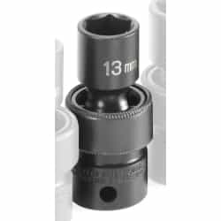 Grey Pneumatic 3/8" Drive 13mm Metric Universal Impact Socket GRE1013UM