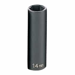 Grey Pneumatic 3/8" Drive 14mm Deep Metric Impact Socket GRE1014MD