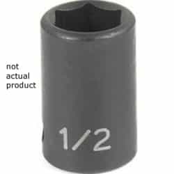 Grey Pneumatic 3/8" Drive 21mm 6pt Impact Socket GRE1021M