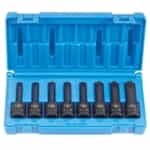 Grey Pneumatic 8 Piece 1/2" Drive Internal Star Impact Socket Set GRE1300T