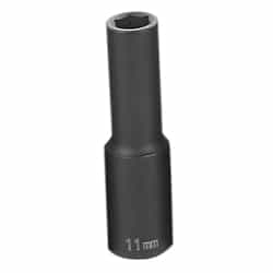 Grey Pneumatic 1/2" Drive 11mm Metric Deep Impact Socket GRE2011MD