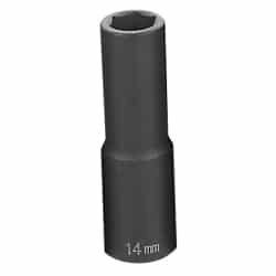Grey Pneumatic 1/2" Drive 14mm Metric Deep Impact Socket GRE2014MD
