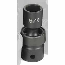 Grey Pneumatic 1/2" Drive 5/8" Fractional Universal Impact Socket GRE2020U