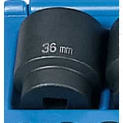 Grey Pneumatic 1/2" Drive 36mm Standard Metric Impact Socket GRE2036M