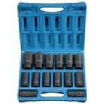 Grey Pneumatic 14 Piece 3/4" Drive 6 Point Deep Fractional Impact Socket Set GRE8038D